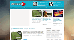 Desktop Screenshot of miratusalud.com