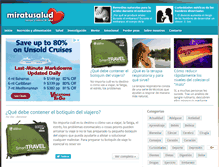 Tablet Screenshot of miratusalud.com